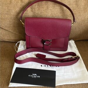 Coach Tabby Deep Red Crossbody or shoulder Bag